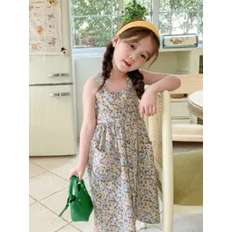 StyleCast x Revolte Girls Printed Fit-Flare Midi Dress-picture-12