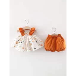 StyleCast x Revolte Girls Printed Pure Cotton Top with Shorts-picture-26