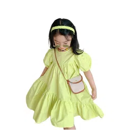 StyleCast x Revolte Girls Puff Sleeve Empire Dress-picture-22