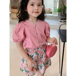 StyleCast x Revolte Girls Pure Cotton Top With Shorts-picture-22