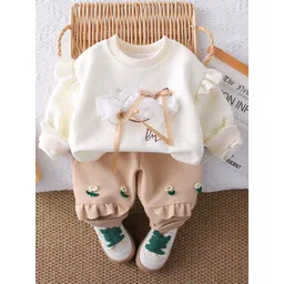 StyleCast x Revolte Girls Self Design Long Sleeves Sweatshirt With Joggers-picture-30