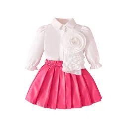 StyleCast x Revolte Girls Self Design Shirt With Skirt-picture-30