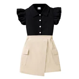 StyleCast x Revolte Girls Shirt Collar Shirt With Skort-picture-13
