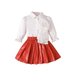 StyleCast x Revolte Girls Shirt With Skirt Clothing Set-picture-55