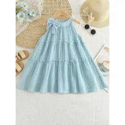 StyleCast x Revolte Girls Sleeveless Solid Layered A-Line Dress-picture-33