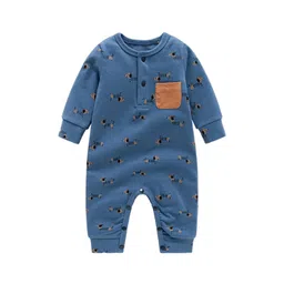 StyleCast x Revolte Infants Boys Printed Cotton Rompers-picture-40
