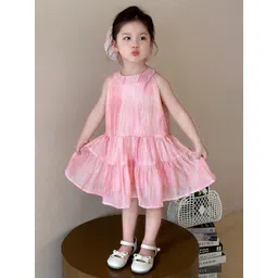 StyleCast x Revolte Kids-Girls Solid A-Line Midi Dress-picture-45