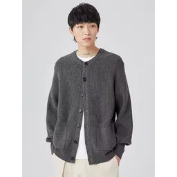 StyleCast x Revolte Men Cable Knit Cardigan-picture-21