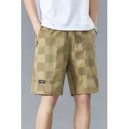 StyleCast x Revolte Men Checked Technology Shorts-picture-37