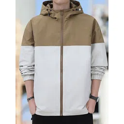 StyleCast x Revolte Men Colourblocked Outdoor Tailored Jacket-picture-31