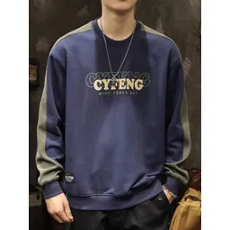 StyleCast x Revolte Men Colourblocked Pullover Sweatshirt-picture-36