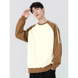 StyleCast x Revolte Men Colourblocked Sweatshirt-picture-37