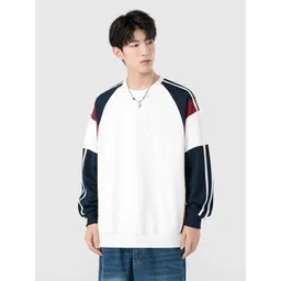 StyleCast x Revolte Men Colourblocked Sweatshirt-picture-29