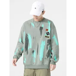 StyleCast x Revolte Men Colourblocked Sweatshirt-picture-14