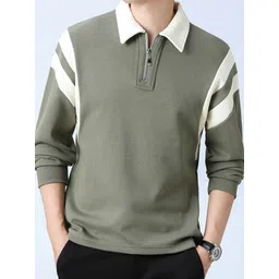 StyleCast x Revolte Men Colourblocked Sweatshirt-picture-25