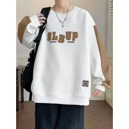 StyleCast x Revolte Men Colourblocked Sweatshirt-picture-30