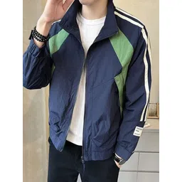 StyleCast x Revolte Men Colourblocked Tailored Jacket-picture-29