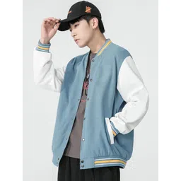 StyleCast x Revolte Men Colourblocked Tailored Jacket-picture-22