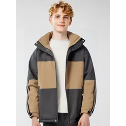 StyleCast x Revolte Men Colourblocked Tailored Jacket-picture-17