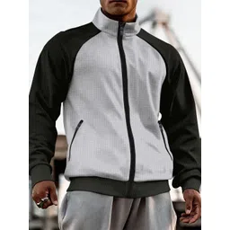 StyleCast x Revolte Men Colourblocked Tailored Jacket-picture-27