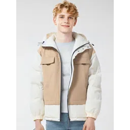 StyleCast x Revolte Men Colourblocked Tailored Jacket-picture-24