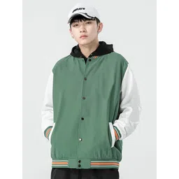 StyleCast x Revolte Men Colourblocked Tailored Jacket-picture-33