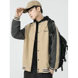 StyleCast x Revolte Men Colourblocked Tailored Jacket image 4