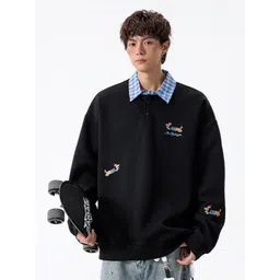 StyleCast x Revolte Men Graphic Printed Pullover Sweatshirt-picture-18
