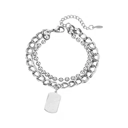 StyleCast x Revolte Men Handcrafted Silver-Plated Link Bracelet-picture-28