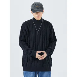 StyleCast x Revolte Men Longline Long Sleeves Pullover Sweater-picture-21