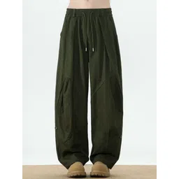 StyleCast x Revolte Men Loose Fit Mid-Rise Wide Leg Trousers-picture-37