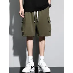StyleCast x Revolte Men Loose Fit Outdoor Cargo Shorts-picture-30