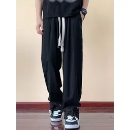 StyleCast x Revolte Men Loose Fit Pleated Chinos Trousers-picture-28