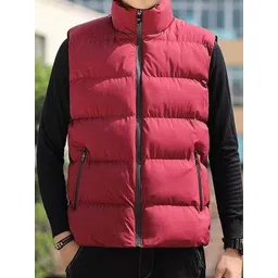 StyleCast x Revolte Men Mandarin Collar Padded Jacket-picture-15