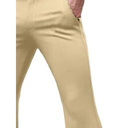 StyleCast x Revolte Men Mid-Rise Loose Fit Easy Wash Trousers image 5