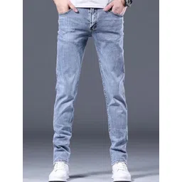 StyleCast x Revolte Men Mid-Rise Skinny Fit Light Fade Jeans-picture-20