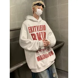 StyleCast x Revolte Men Printed Long Sleeves Longline Pullover Sweatshirt-picture-18