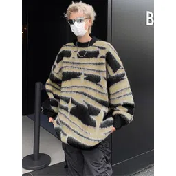 StyleCast x Revolte Men Printed Longline Pullover-picture-12