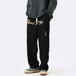 StyleCast x Revolte Men Printed Loose Fit Easy Wash Pleated Chinos Trousers-picture-27