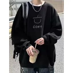 StyleCast x Revolte Men Printed Pullover Sweatshirt-picture-26