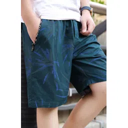StyleCast x Revolte Men Printed Regular Fit Mid-Rise Cotton Shorts-picture-11