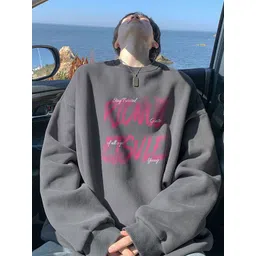 StyleCast x Revolte Men Printed Round Neck Long Sleeves Sweatshirt-picture-21