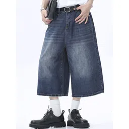 StyleCast x Revolte Men Regular Fit Denim Shorts-image-24