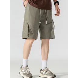 StyleCast x Revolte Men Regular Fit Mid-Rise Chino Shorts-image-15