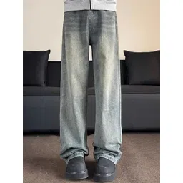 StyleCast x Revolte Men Regular Fit Mid-Rise Light Fade Jeans-image-23