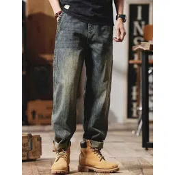StyleCast x Revolte Men Regular Fit Mid-Rise Light Fade Jeans-image-22