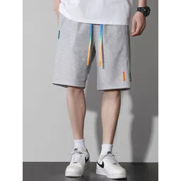 StyleCast x Revolte Men Regular Fit Mid-Rise Shorts-image-13