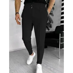 StyleCast x Revolte Men Regular Fit Mid-Rise Trouser-image-26