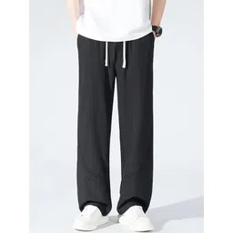 StyleCast x Revolte Men Regular Fit Mid-Rise Trousers-image-39
