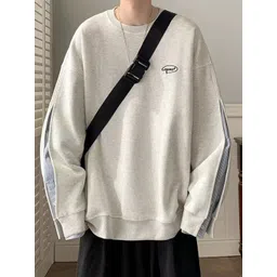 StyleCast x Revolte Men Round Neck Long Sleeves Oversized Sweatshirt-picture-14